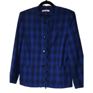 VINTAGE NICOLA dress jacket, size 14, fully lined, Italian-designed, EUC